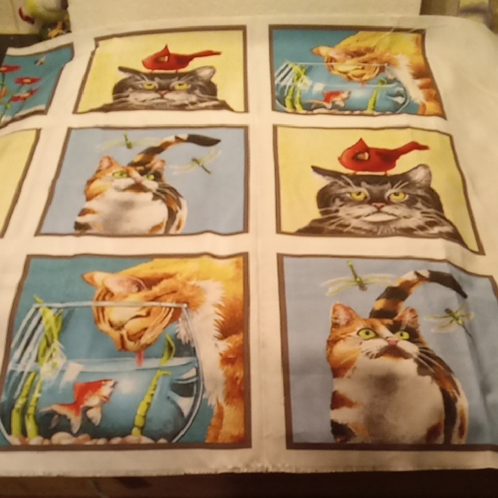 Material To Make A Big Pillow Or A Small Quilt